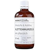 Klettenwurzelöl (100ml) - rein pflanzlich - natürliche Pflege für Haut, Haare und Wimpern von wesentlich.