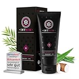 IntHim Intimpflege Männer After Shave - Bei Rötungen, Rasurpickeln & Juckreiz - Intim Creme mit Aloe Vera und Teebaumöl - Erfrischend und antibakteriell - Ideal für empfindliche Haut