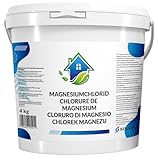 SOLUP Magnesiumchlorid Flakes 4 kg Magnesium Flocken I Badesalz Hexahydrat Bad