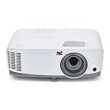 Viewsonic PA503W 3D Heimkino DLP Beamer (WXGA, 3.600 ANSI Lumen, HDMI, 2 Watt Lautsprecher, 1.1x optischer Zoom) weiß-grau