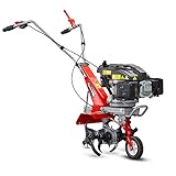 Motorhacke, thermisch, 139 cc – 4 Fräsen – Arbeitsbreite 36 cm – Elem Garden
