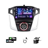 ZGYBDH Android 11 Autoradio 9 Zoll Touchscreen Radio Autoradio für For-d Focus 3 2011-2015 Unterstützung GPS Bluetooth Carplay Wifi Mirror Link Lenkradsteuerung (Farbe: A Y3 4G + WIFI 8Core 4