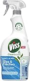 Viss Kraft und Glanz Reinigungsspray Glas und Flächen für perfekten Glanz wasserabweisende Technologie 750 ml 1 Stück
