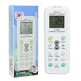 1000 in 1 Universal LCD Klimaanlage Fernbedienung für LG, Gree, Midea, Toshiba, Haier, Daikin, Hitachi, Sharp, Panasonic, Samsung, Sanyo, Hisense, Whirlpool und mehr als 1000 Marken A/C Controller