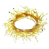 Lichterkette batteriebetrieben – 100 LEDs für Weihnachtsbaum, 8 Modi für Hausdekoration und Weihnachtsdekoration, für Fenster, Kamin, Innen, Veranda, Erntedankfest, Outdoor,