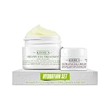 KIEHL'S Creamy Eye Treatment with Avocado, 28 ml + gratis Ultra Facial Cream 7 ml, feuchtigkeitsspendende Avocado-Augencreme, Augenpflege für normale und empfindliche Haut