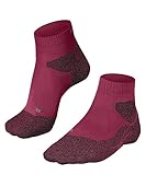 FALKE Damen Laufsocken RU Trail W SN Funktionsgarn Antiblasen 1 Paar, Rot (Rose 8564), 39-40