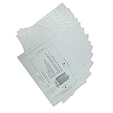 ClAZTyict 12 StüCke Papier Aktenvernichter Schmier BläTter Shredder Schmier öL Tragbares Papier Typ Schmier öL FüR