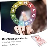 GALPADA 2 Stück Traditioneller Chinesischer Handabreißkalender Jahr Des Tigers Teilig Für Zuhause Mit Tagesübersicht Und Glückstagen Zum Planen Und Dekorieren