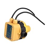 FIXOSHEE Automatischer Wasserpumpen druckregler Elektronische Pumpensteuerung mit Rückschlagventil für Dauerhaften Wasserdruck Geeignet für Hauswasserwerke und Tiefbrunnenpumpen