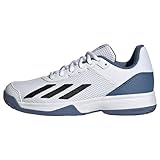 adidas Courtflash Tennis Shoes-Low (Non Football), FTWR White/core Black/Crew Blue, 38 EU