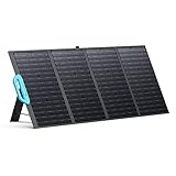 BLUETTI Solar Panel 120W für Tragbare Powerstation EB3A AC2A AC70 AC50B AC180 AC200L AC300, Faltbar Solarmodul mit Verstellbaren Ständern für RV, Camping, Garten
