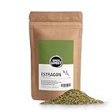 Spicy Welt Estragon Gerebelt (250g) – Getrocknete Estragonblätter | für Béarnaise, Fisch & Geflügel | Fein, Anisartig & Kräuterfrisch in Saucen & Dressings | 100% Naturrein, Ohne Zusätze