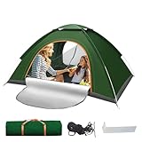 Automatisches Kuppelzelt, tragbar, für die Familie, winddicht, einfache Montage, mit Tragetasche, Sonnenschutz für Wandern, Strand, Hof und Reisen