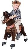 Miweba PonyCycle Mister Ed - Modell 2022 - U Serie - Schaukelpferd - Kuscheltier auf Rollen - Inline - Kinder - Pony - Pferd - Reiten - Plüschtier - MyPony (Medium)