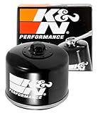K&N Ölfilter für Motorräder: Entwickelt für die Verwendung mit synthetischen oder konventionellen Ölen. Für ausgewählte BMW, Bimota, Husqvarna Motorräder KN-160 (Patrone 79x71mm).