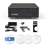 Optiarc 16 x Blu-ray BDXL DVD CD Externes Brenner-Laufwerk mit USB 3.2 Gen 1, kostenlose Brennsoftware, Probe-Discs und Archiv-M-Disc-Unterstützung