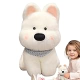 Plüschhund, Plüschhund, Gefüllte niedliche Plüschtiere, Plüschtiere, 9,84 Zoll Hundeplüschtier, Dekokissen für Wohnzimmer, Schlafzimmer, Sofa