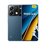 Poco X6 5G Smartphone, 12+256GB Handy ohne Vertrag, 120Hz 6,67' 1,5k AMOLED Display, 64MP OIS Dreifach-Kamera, 5100mAh, 67W Turbo-Charge, Dual-SIM, Blau (DE Version + 2 Jahre Garantie)