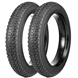 GRELiving 2er-Pack E-Bike Reifen 26x3.0 Zoll Fahrradreifen Mantel Heavy Duty Fat Tire