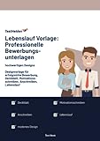 Lebenslauf Vorlage: Professionelle Bewerbungsunterlagen I hochwertigen Designs I Designvorlage für erfolgreiche Bewerbung, Deckblatt, Motivationsschreiben, Anschreiben, Lebenslauf