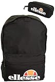 ellesse Rolby Herren-Rucksack, Schwarz