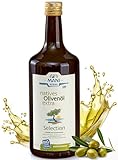 MANI Bio Olivenöl Nativ Extra 1L – Premium Griechisches Olivenöl kaltextrahiert aus Koroneiki Oliven, naturbelassen – Extra Virgin Olive Oil aus Griechenland mild-fruchtig – vegan & nachhaltig