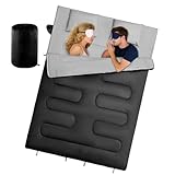 Doppelschlafsack | Kinder Schlafsack Mit Kissen,Wichtiges Wanderzubehör Für Jugendliche Mädchen Outdoor Trekking