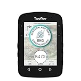 TwoNav Terra (64 GB) + Karte 1 Region Deutchland BKG Topo 1:25000, Outdoor GPS mit 3,7-Zoll-Breitbild für Berg, Wandern, MTB, Fahrrad oder Navigation