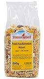 STREICH-MÜHLE - Proteinreiches Nuss-Müsli - Knackige Nüsse - Gekeimter Buchweizen - Eiweißreich - Wenig Kohlenhydrate - Vegan - Low Carb