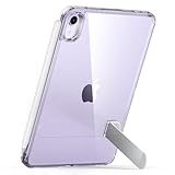 ESR für iPad Mini 7 Hülle 2024, iPad Mini 6 Hülle 2021 mit Boost Ständer, 8,3 Zoll, 3 Standmodi, dünn und leicht, vergilbungsbeständig, unterstützt Pencil Pro, Transparente
