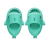 Anttyscar Slippers Kinder Badelatschen Jungen Mädchen Badeschlappen Hai Hausschuhe Unisex Sommer rutschfeste Dusch Badeschuhe Strand Sandalen