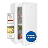 Exquisit Gefrierschrank, 4-Sterne-Gefrieren, Gefrierschrank klein, 63 Liter, kompakt, Tiefkühlschrank, GS5111-330E weiss