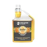 Pets Nature Distelöl für Hund und Katze - reines Premium Distelöl reich an Omega-6-Fettsäure Linolsäure - 100% natürlich, schonend kaltgepresst, Made in Germany (500 ml)