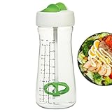 Générique Dressingshaker-Flasche – Gewürzmischer, 500 ml, Rührflasche für Gewürze, für Haus, Küche, Restaurant, Picknick, Mahlzeitenvorbereitung, Reise