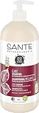 SANTE Naturkosmetik Glanz Shampoo, silikonfreie Glanzpflege mit Bio-Birkenblattextrakt und pflanzlichem Protein, vegane Haarpflege für gepflegtes und natürlich glänzendes Haar, 950ml