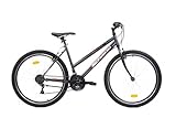 F.lli Schiano Ghost Bike Mtb, Damen, Anthrazitrot, 26''