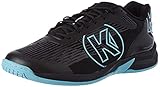 Kempa Herren Attack Three 2.0 Handballschuh, Schwarz/Aqua, 37 EU