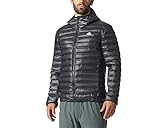 adidas Herren Varilite Hooded Daunenjacke, Black, M