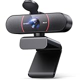 EMEET 4K Webcam für PC, C960 4K UHD Web Cam mit Objektivabdeckung & Dual Mikrofon，73 ° Streaming Kamera mit Automatische Lichtkorrektur, Plug & Play Webcam, USB Web Cam Ideal für Zoom/Teams
