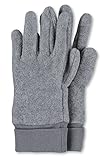 Sterntaler Jungen Fingerhandschuh Handschuhe, Silber Mel., 4 EU