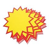 GETAJGHSD 100 Stück Explosive Aufkleber, Etiketten, Verkaufsetiketten, Schilder, Aufkleber, Etiketten Für Geschäfte, Etiketten Für Spendenaktionen, Verkaufsaufkleber, Etiketten Für