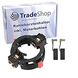 Trade-Shop Motorkohlenhalter/Kohlebürstenhalter inkl. Motorkohlen kompatibel mit Bosch Bohrhammer Bohrmaschine Stemmhammer wie GBH 2-22, GBH 2-26