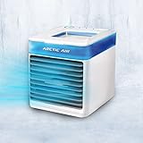 Livington Arctic Air Pure Chill - Luftkühler mit Verdunstungskühlung – Mobiles Klimagerät mit 3 Stufen & 7 Stimmungslichtern – Mini Klimagerät mit Tankvolumen für 8 bis 12h Kühleffekt
