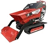 Modell 2025 - POWERPAC RD620 mit Schüttmulde, Hydr. Ladeschaufel - RAUPENTRANSPORTER RAUPENDUMPER Dumper MINIDUMPER KETTENDUMPER