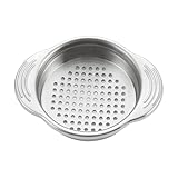 Thunfischpresse, Sieb zum Ablassen des Öls des Deckels der Thunfischpresse, Sieb für Lebensmitteldosen aus Edelstahl, Sieb für Thunfischdosen Sieb zum Einmachen von Messstern