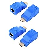 rahl 2X -Kompatibler Extender 30M Übertragungsdistanz RJ45 zu -kompatibler HD Network Extender Converter Adapter