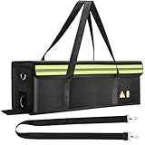 LUZIYUN Ebike Akku Tasche, 8 Schichten Brandschutz, Feuerfeste Tasche bis 1400 °C, Lipo-sichere Tasche, Wasserdicht, Explosionsgeschützt für Lagerung, Transport, Aufladung, 49 x 15 x 15 cm (L)