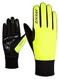 Ziener Erwachsene SMU 18-GWS 414 Bike Glove Handschuhe, Poison Yellow, 8.5 (M)