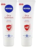 Nivea Damen-Deodorant Dry Creme 75 ml (Packung mit 2)